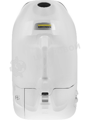 Пылесос Karcher DS 6 Plus белый/черный, 350/650 Вт, уборка влажная/сухая, пылесборник контейнер 2 л