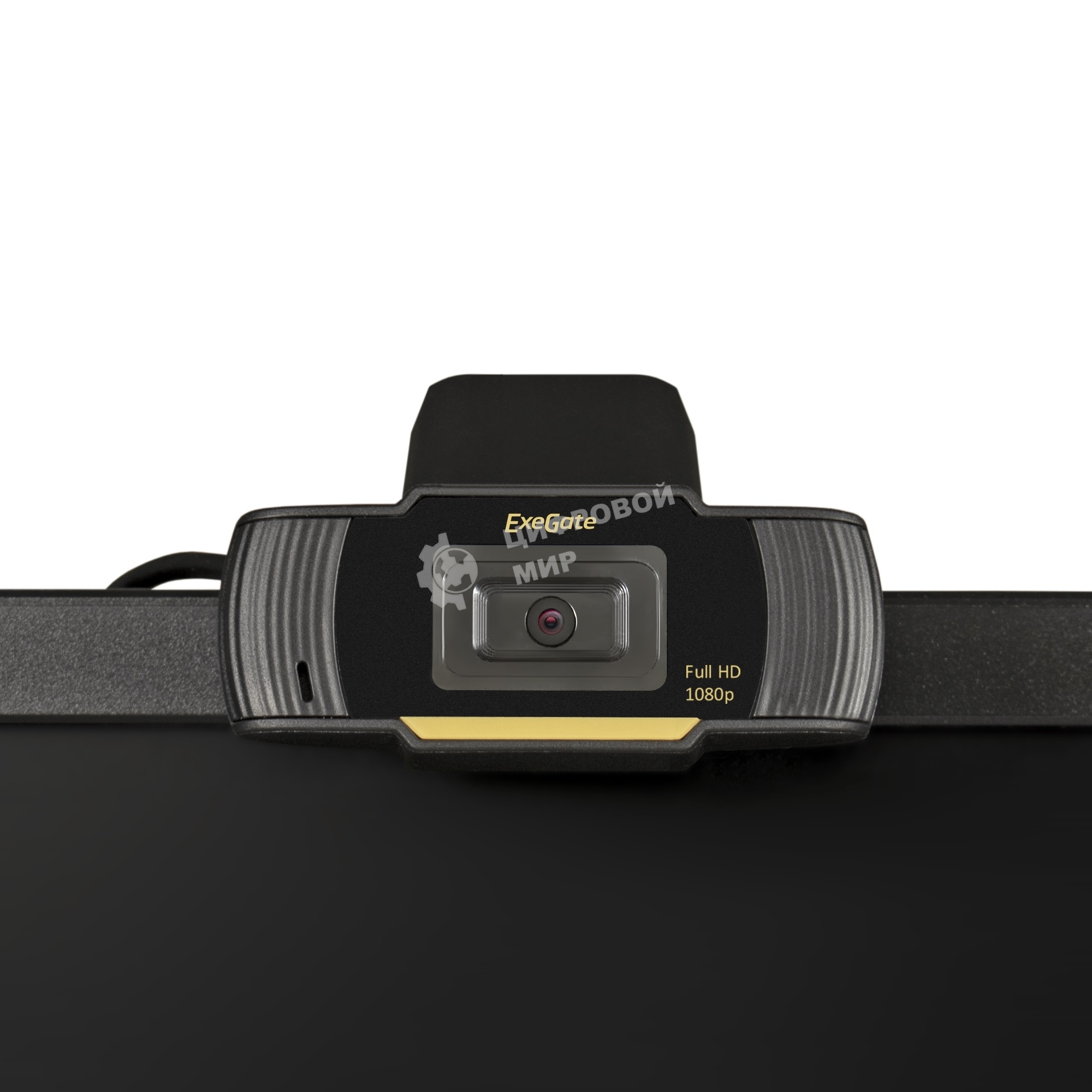 Веб-камера ExeGate GoldenEye C920 FullHD 1920x1080, 30 кадр/с, USB Type-A, микрофон (шумоподавление), универсальное крепление
