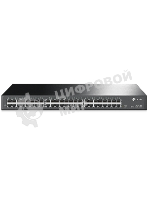 Коммутатор сетевой TP-Link SMB TL-SG1048 Коммутатор 48-port Gigabit Switch, 1U 19-inch rack-mountable steel case