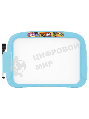 Доска магнитно-маркерная Deli EH50002 Super Wings магнитно-маркерная, лак, синий 20.5x28.6см пластик рама