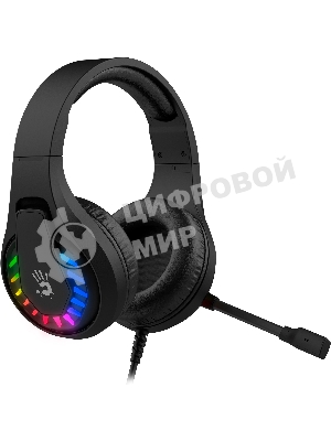 Гарнитура Bloody G230P чёрный, проводная, USB, подсветка