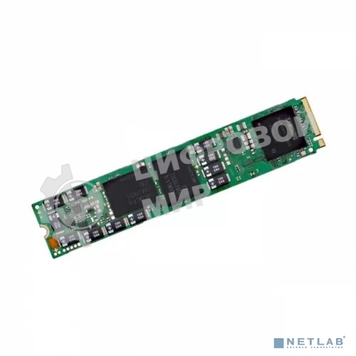 Накопитель SSD Samsung PM9A3, 3.84Tb, M.2 22110, PCIe 4.0 x4, NVMe, R/W 5500/2000