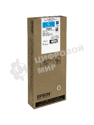 Картридж струйный Epson C13T945240 голубой (5000 стр. 38.1 мл) для WorkForce WF-C5290DW WF-C5290, WF-C5790DWF WF-C5790