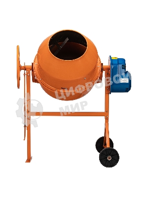 Бетоносмеситель Россия СБР-190 190 л, 1,0 кВт, 220 В, чугунный венец