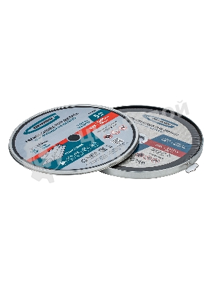 Круг отрезной по металлу Gross 230 х 2,0 х 22,2 мм, WA36TBF, в метал. банке, 5 шт.