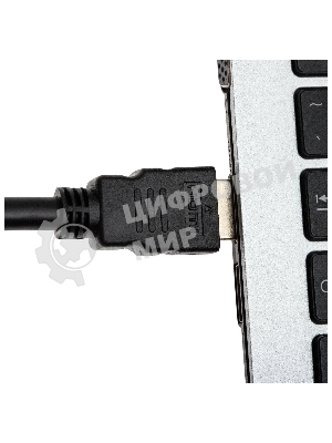 Кабель аудио-видео Cactus CS-HDMI.1.4-5 HDMI (m)/HDMI (m) 5м. позолоченные контакты черный