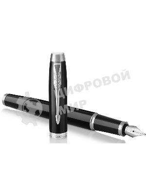 Ручка перьевая Parker IM Core F321 (CW1931644) Black CT, F, сталь нержавеющая, подарочная коробка