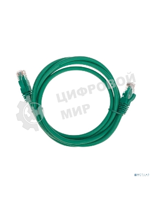 Патч-корд U/UTP Rexant cat.6, RJ45-RJ45, неэкранированный, 26AWG, LSZH, зеленый, 1.5 м