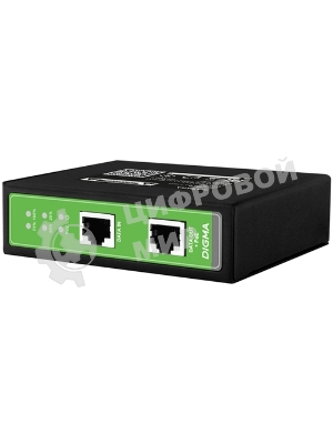 Инжектор PoE Digma DNP90W48GDXM 10/100/1000BASE-T 90Вт 37-57В(DC)