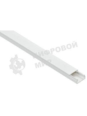 Кабель-канал 20х10 L2000 пластик ЭЛЕКОР IEK CKK10-020-010-1-K01