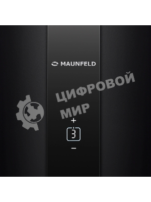 Вытяжка пристенная Maunfeld Lee Wall 35 черная, 35 см, 1050 куб. м/ч, 54 дБ (сенсор)