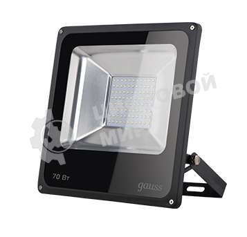 Прожектор светодиодный Gauss LED 70Вт IP65 6500К черный