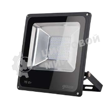 Прожектор светодиодный Gauss LED 70Вт IP65 6500К черный