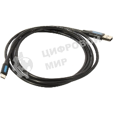 Кабель Vention USB 2.0 AM/micro B 5pin - 1.5м черный