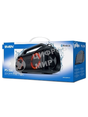 Мобильные колонки SVEN PS-390 2.0 черный