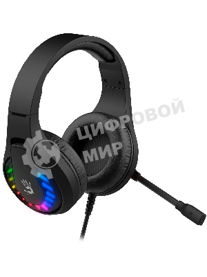 Гарнитура Bloody G230P чёрный, проводная, USB, подсветка