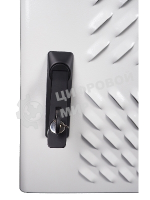 Шкаф уличный всепогодный настен. 18U (600х300), передняя дверь вент. (ШТВ-Н-18.6.3-4ААА)