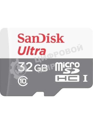 Флеш карта microSD 32Gb SanDisk microSDHC Class 10 Ultra UHS-I 100MB/s