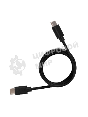 Кабель Rexant Type-C - Type-C 3A/1м/PVC/черный