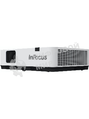 Проектор INFOCUS IN1049 3LCD, 5000 lm, WUXGA, 1.371.65:1, 50000:1, (Full 3D), 16W, 2хHDMI 1.4b, VGA in, CompositeIN, 3,5 мм audio IN, RCAx2 IN, USB-A, VGA out, 3,5 audio OUT, RS232, Mini USB B serv, RJ45, 3,3 кг