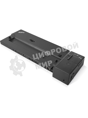USB-концентратор Lenovo ThinkPad Basic Docking Station - 90W, 2xUSB 3.1, 2xUSB2.0,Gigabit Ethernet, 1xDP, 1x VGA,1xCombo Audio Port, DC-IN, Kensington slot, Key lock for L480, L580, T480, T480s, T580, X280, P52s, X1 Carbon G6