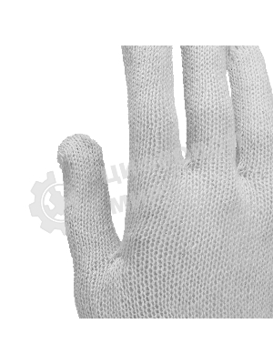 Перчатки трикотажные для ремонтных и строительных работ, с ПВХ точкой, 6 пар. Россия