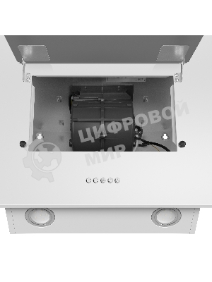 Вытяжка наклонная Maunfeld Tower 60 белый, 60 см, 700 куб. м/ч, 66 дБ