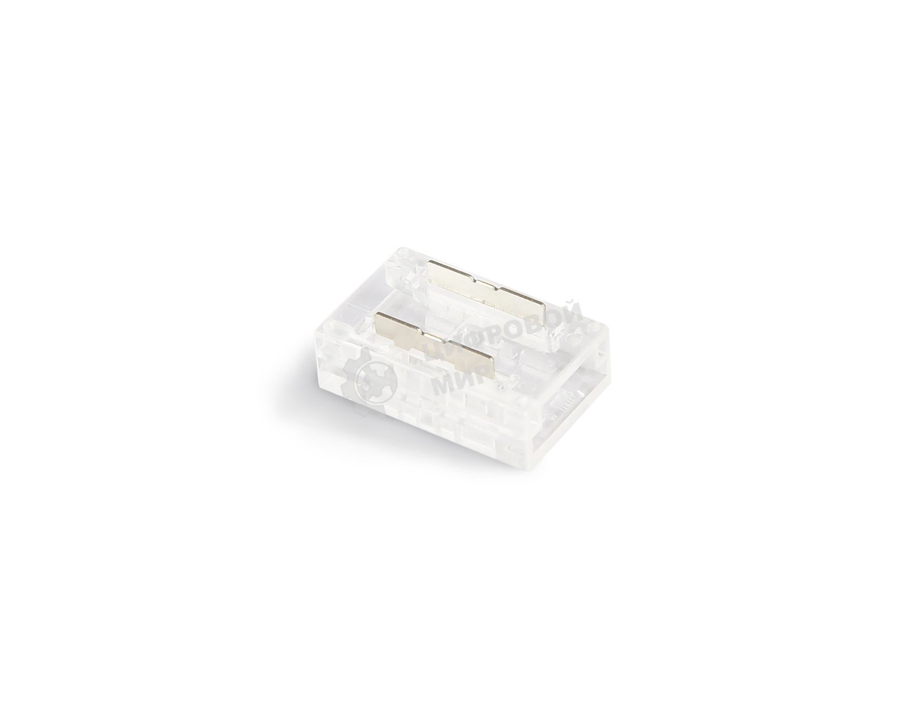 GS6351 Соединитель прямой COB 12/24V для лент 8mm (2 конт.) (10шт)