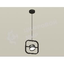 Светильник Ambrella light XB9119152 SBK/FR черный песок/белый матовый GX53 (C9119, N8462)