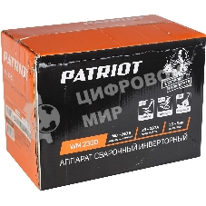 Сварочный аппарат Patriot WM230D инвертор ММА 10.7кВт