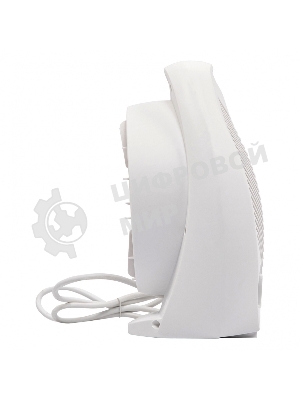 Тепловентилятор MTX FHS-2000, белый, 1000/2000 Вт, 25 м2, термостат