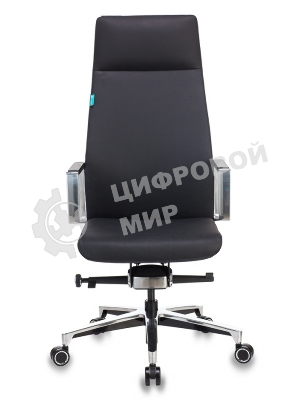 Кресло Бюрократ JONS/BLACK черный, кожа