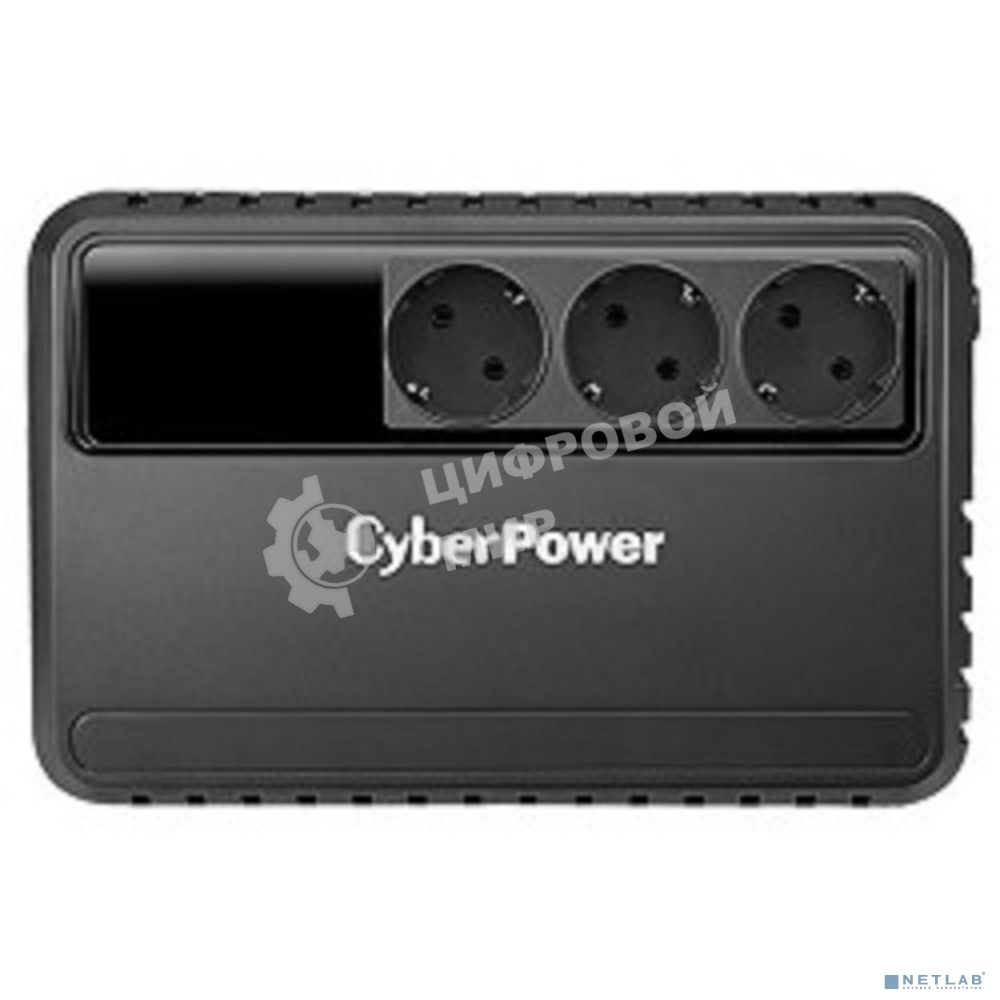 Источник бесперебойного питания CyberPower BU725E 725VA/390W (3 EURO) 