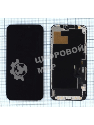 Дисплей (модуль) для Apple iPhone 12, iPhone 12 Pro в сборе с тачскрином (Foxconn)