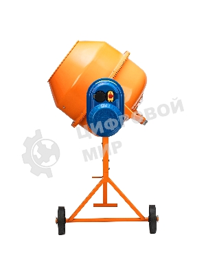 Бетоносмеситель Россия СБР-190 190 л, 1,0 кВт, 220 В, чугунный венец
