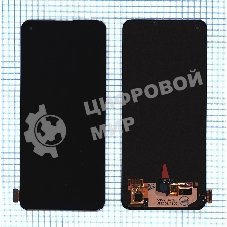 Дисплей (модуль) для Realme 8 Pro в сборе с тачскрином (OLED) черный