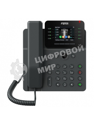 Телефон IP Fanvil V62W черный