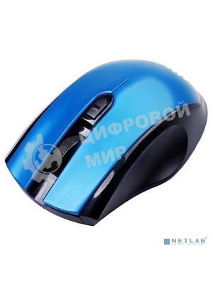 Мышь беспроводная Acer OMR031 черный/синий, 1600 dpi, радиоканал, USB, кнопки - 4