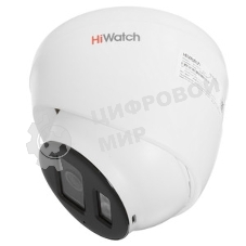 Уличная IP-камера 4Мп HiWatch DS-I453L(D)(4мм) - с LED-подсветкой до 30м и технологией ColorVu