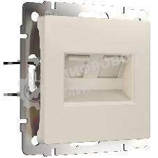 Розетка двойная Werkel Ethernet RJ-45 (айвори матовый) W1181162