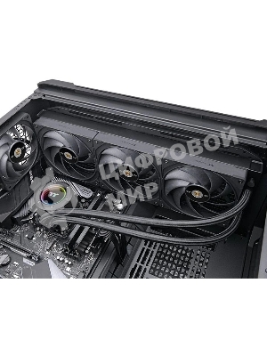 Система жидкостного охлаждения Thermaltake Toughliquid 360 Ex Pro ARGB Soc-AM5/AM4/1151/1200/1700 черный 4-pin 22.6dB Al+Cu Ret (CL-W400-PL12BL-A)