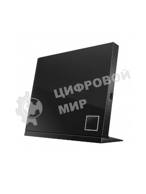 Оптический привод Blu-Ray Asus SBW-06D2X-U/BLK/G/AS черный USB slim внешний RTL