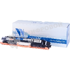 Картридж лазерный NVPrint совместимый HP CE310A/Canon729 черный для LJ Color CP1025 (1200k)