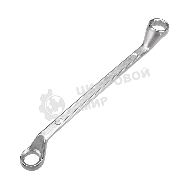 Ключ накидной коленчатый Rexant 17х19 мм, хром