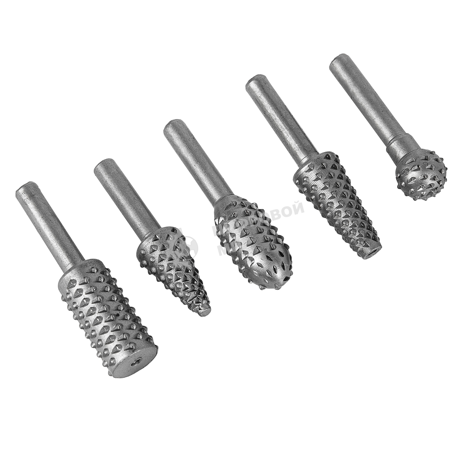 Набор шарошек Matrix по дереву 5шт.