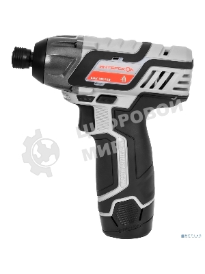 Дрель-шуруповерт ИНТЕРСКОЛ ШАУ-100/12Э АПИ-Т, 12В,  2 Ач, 100 Нм, щеточный, ударный