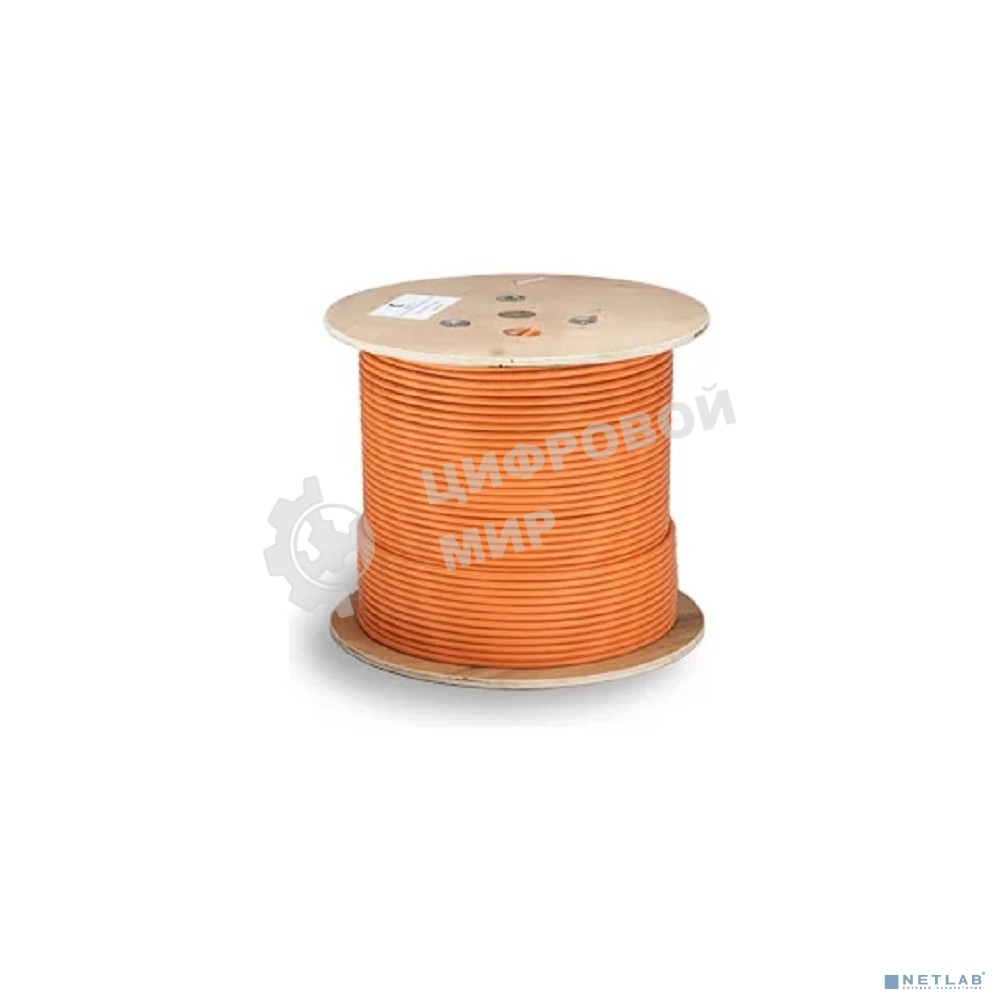 Кабель витая пара экранированная Cabeus SFTP-4P-Cat.6-SOLID-LSZH SFTP (SF/UTP), категория 6, 4 пары 0,57мм (23 AWG), одножильный (305 м)