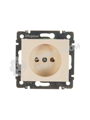Розетка Legrand 774316 Valena без заземления (слоновая кость)