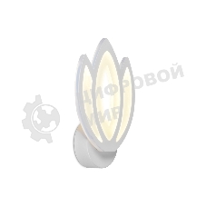 Настенный светодиодный светильник FA453 WH белый 3000K+6400K/4200K 24W 260*180*60