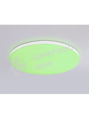 Умный светодиодный светильник FZ2001 WH белый IP54 20W 3000K-6500K+RGB Wi-Fi Алиса/Tuya/Smart Home/Alexa D300*55 (ПДУ ИК)